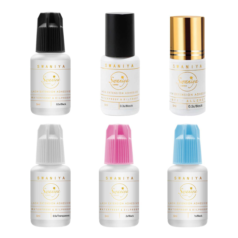 ปัจจัยใดที่มีผลต่อความหนืดและความทนทานของกาวขนตา?